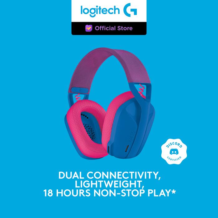 Gambar Logitech G435 Headphone Headset Wireless Bluetooth Ultra-light - Blue dari Logitech G Official undefined Tokopedia