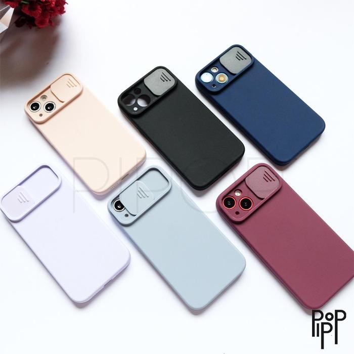 Gambar (1) Slide Silicone Case Anti Kotor 15 16 PLUS PRO PROMAX dari pipop.case undefined Tokopedia