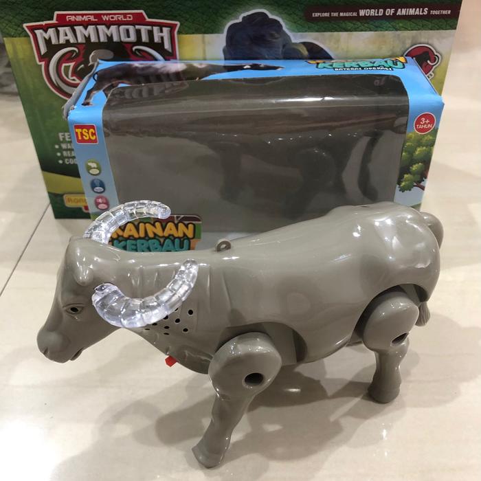 Gambar Mainan Kerbau anak berjalan dan suara - Kerbau Kecil dari MAIKEL TOYS undefined 4 Tokopedia
