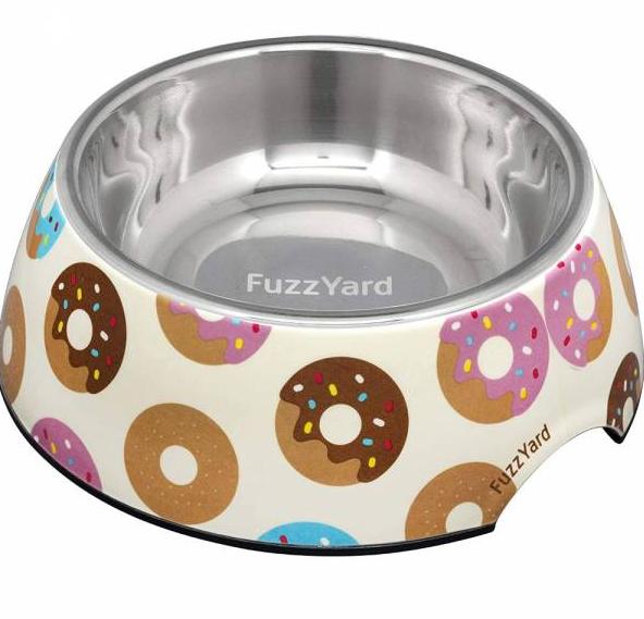 Jual FuzzYard Easy Feeder Pet Bowl Go Nuts For Donuts Melamine