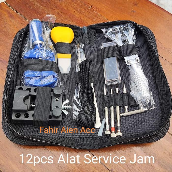 Gambar ALAT SERVICE REPARASI JAM TANGAN PAKET LENGKAP TOOL KIT SET dari MAHESTA Acc undefined Tokopedia