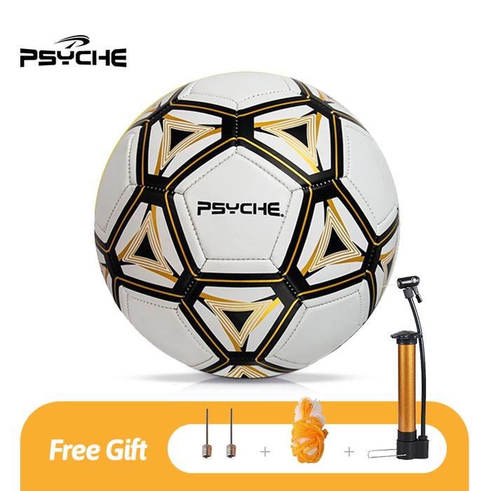 Gambar Psyche Bola Sepak Size 5 Original Classic Anak Football Outdoor Sports - Emas&Hitam dari Psyche Sports undefined Tokopedia