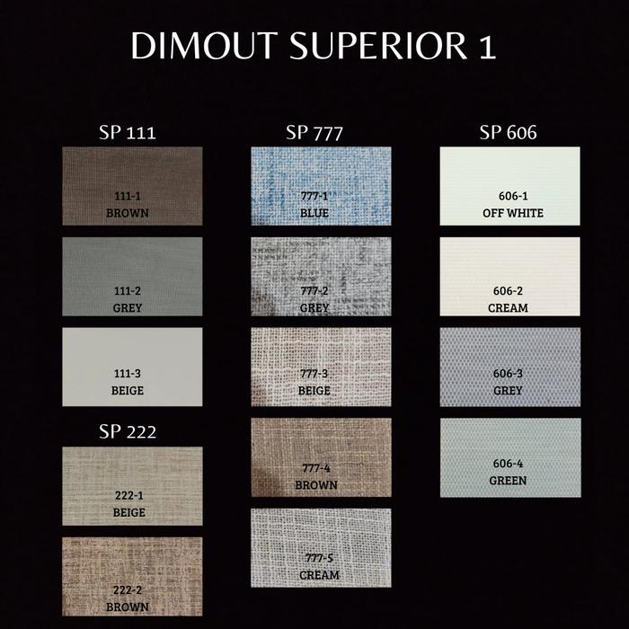 Gambar Vertical Blind Sharp Point Dimout - Tirai Jendela Gulung - DIMOUT SUPER 1, BOX OG STANDAR dari Lion Wallpaper undefined Tokopedia