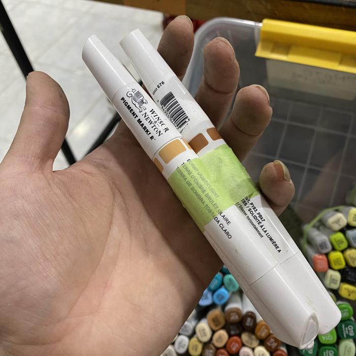 Gambar winsor newton marker pigment brush spidol gambar design dari jualjualjualbarang undefined Tokopedia