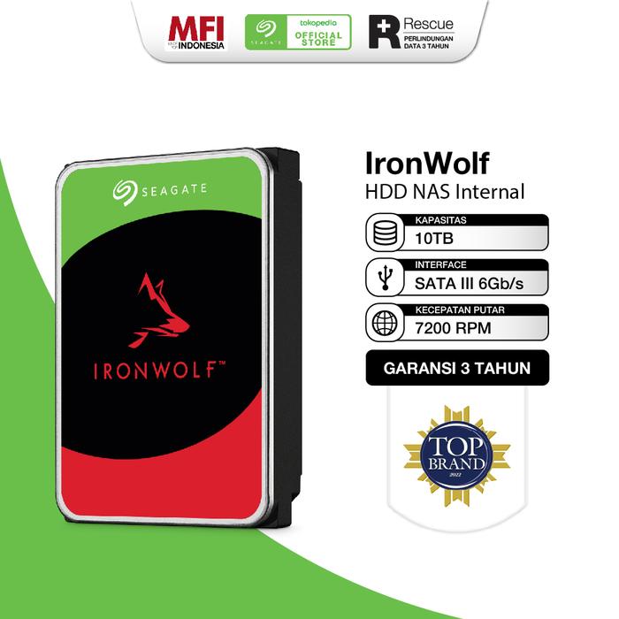 週末特価 Seagate IronWolf かなしい 10TB HDD