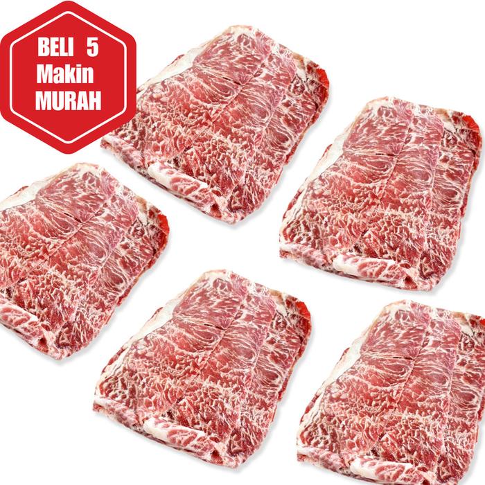 Gambar Sirloin Hokubee Meltique Sliced Beef / Meltik Beef Slice 250gr - 250GR 1PCS  dari Bliss Kitchen Id undefined 4 Tokopedia