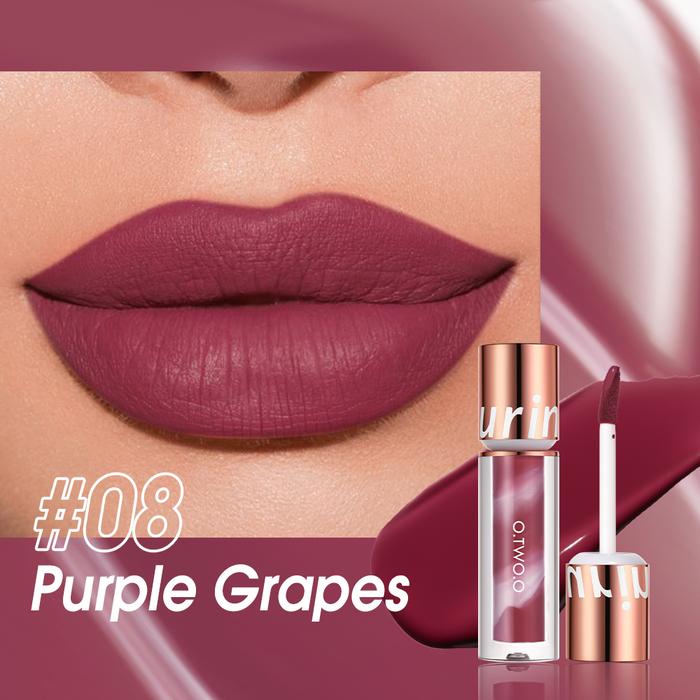 Gambar O.TWO.O - Ultra Stay Lolepop Lipstick - 08 Purple  dari Wabi Sabi Cosmetics undefined Tokopedia