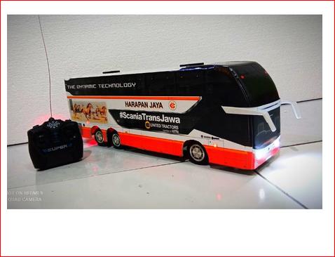 Gambar Miniatur Mobil Bus Bis Akap Telolet Basuri Jumbo Remot Control Mainan - Remot Ful Lampu, Miniatur Bus dari Suran Ing Suro undefined Tokopedia