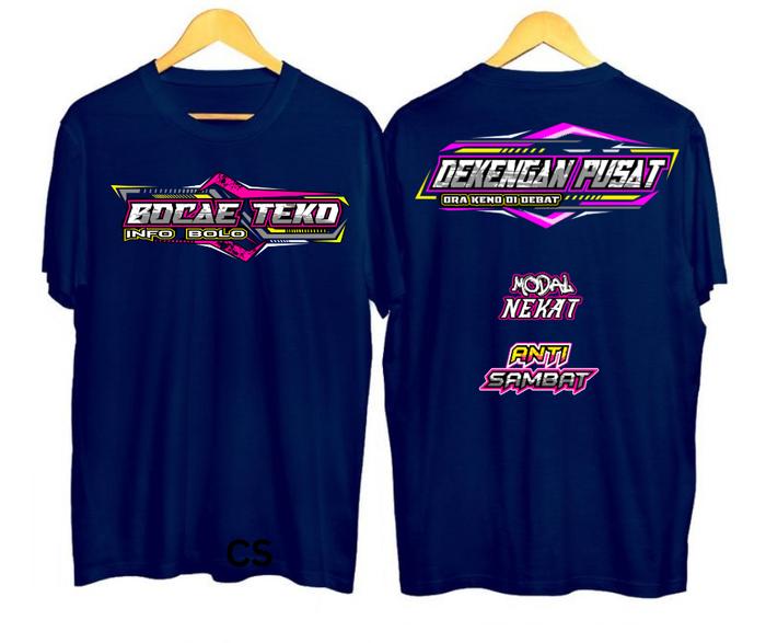 Gambar Kaos Dekengan Pusat | NAVY | Kwalitas Distro | Bisa COD - Lengan Pendek, S dari HIJUB_STORE undefined Tokopedia