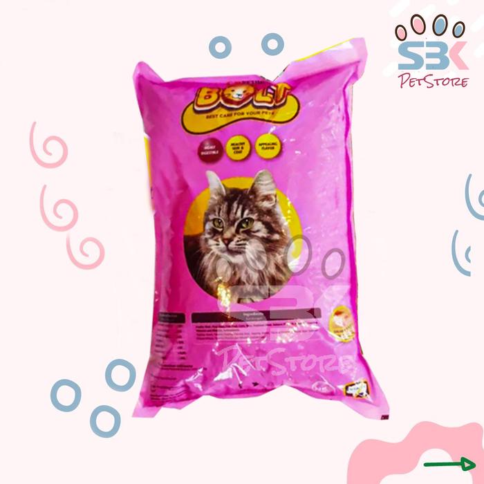 Gambar Bolt 1kg Makanan Kucing Kering Cat Food - Salmon 800gr dari SBK Petstore undefined Tokopedia