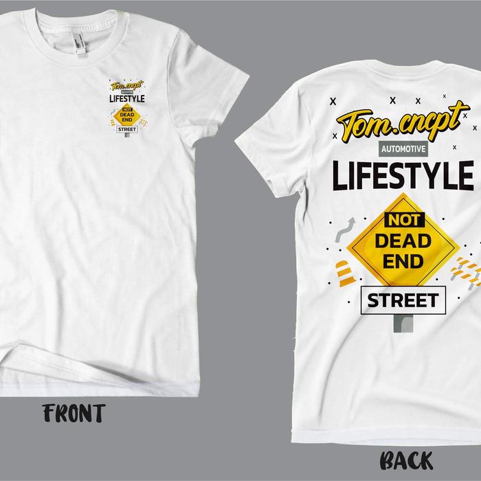 Gambar TOMCONCEPT T-shirt original (black & white ) - Hitam, L dari Tomconcept-product undefined 4 Tokopedia