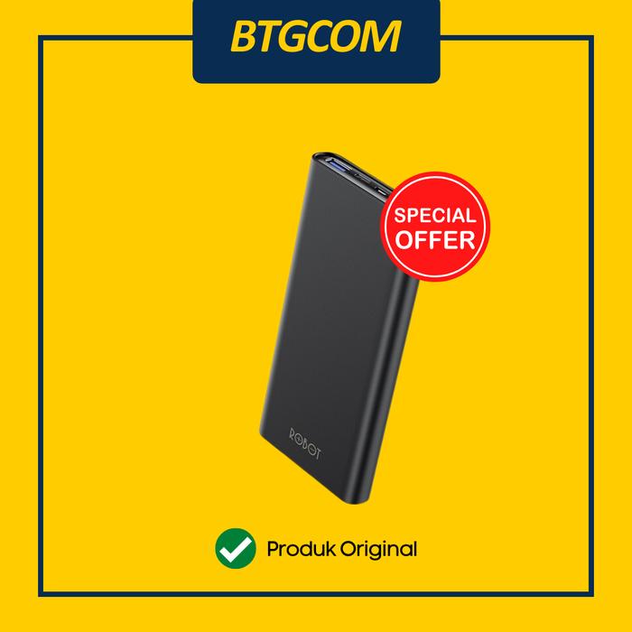 Gambar ROBOT RT11 10000MAH POWERBANK 20W PD QUICK FAST CHARGING dari btgcom undefined 5 Tokopedia