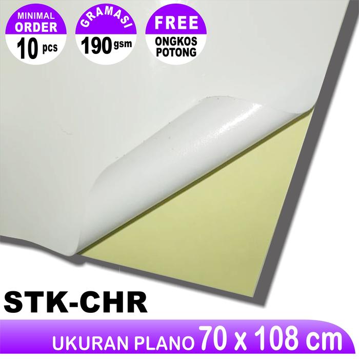 Gambar Sticker Chromo - Ukuran Plano - 70 x 108 cm dari PROTON3366 undefined Tokopedia