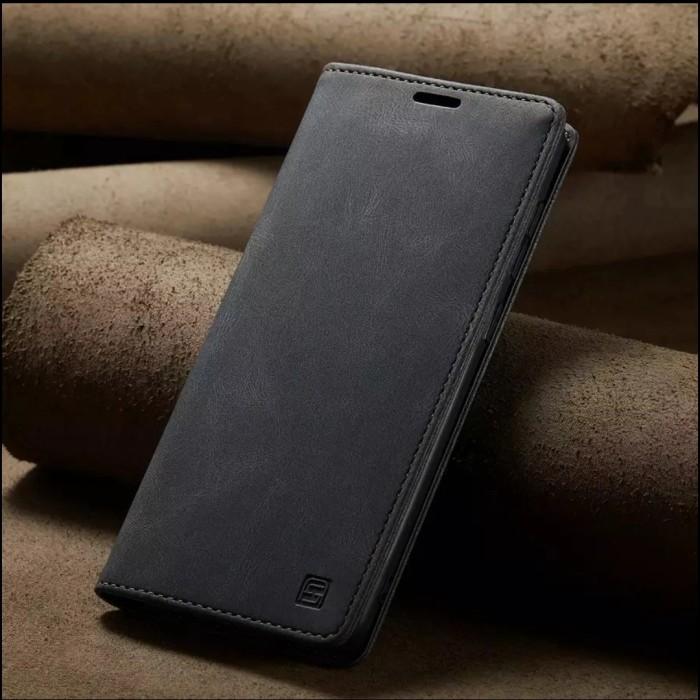 Gambar OPPO RENO 8T 5G RFID FLIP CASE COVER SOFT CASING KULIT DOMPET KARTU - Hitam dari Lukman prayetno Kab. Tangerang Tokopedia