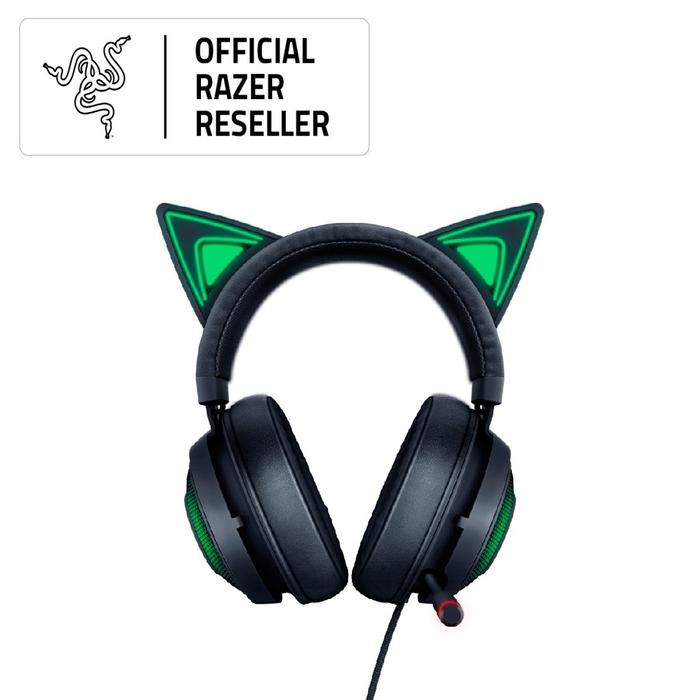Jual Razer Kraken Kitty Black Razer Kitty Ear USB Headset with