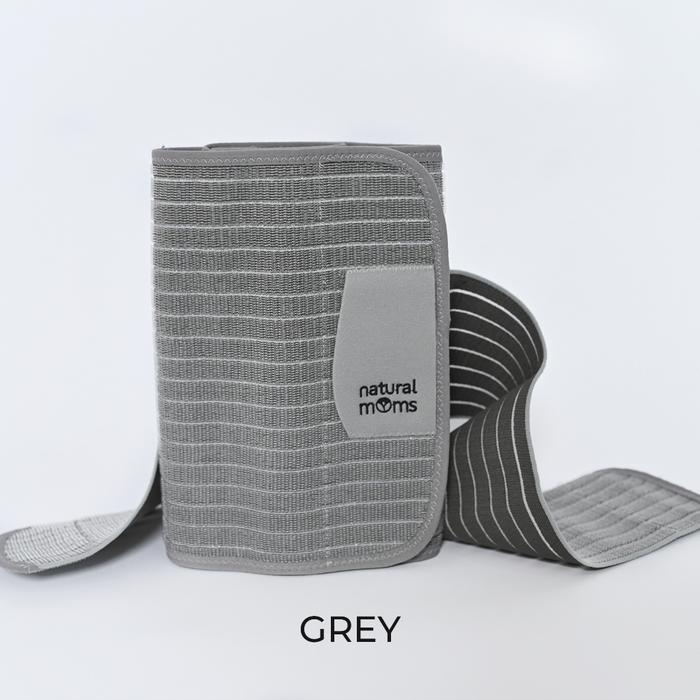 Gambar Natural Moms Bamboo Belly Wrap Corset - Korset Melahirkan - Grey S-M dari Baby Wise BSD undefined Tokopedia
