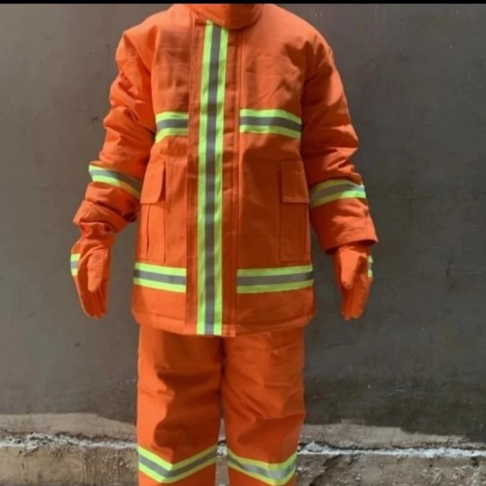 Gambar baju pemadam kebakaran Lokal murah/baju pemadam api murah - Orange dari MULIA SAFETY JAKARTA undefined 5 Tokopedia