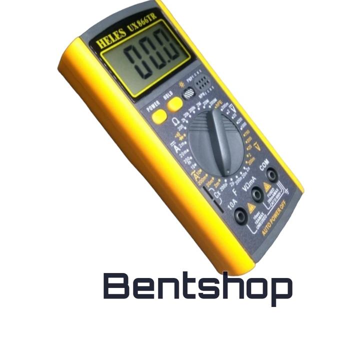 Jual Multitester Multimeter Digital Heles UX866TR Jakarta Pusat