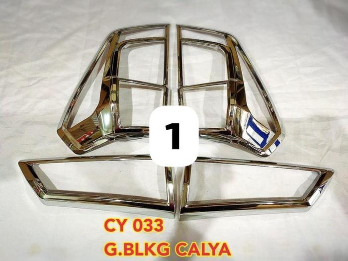 Gambar GARNISH GARNIS LIST LAMPU BELAKANG CHROME CALYA & SIGRA - 1 dari sensen variasi mobil undefined Tokopedia
