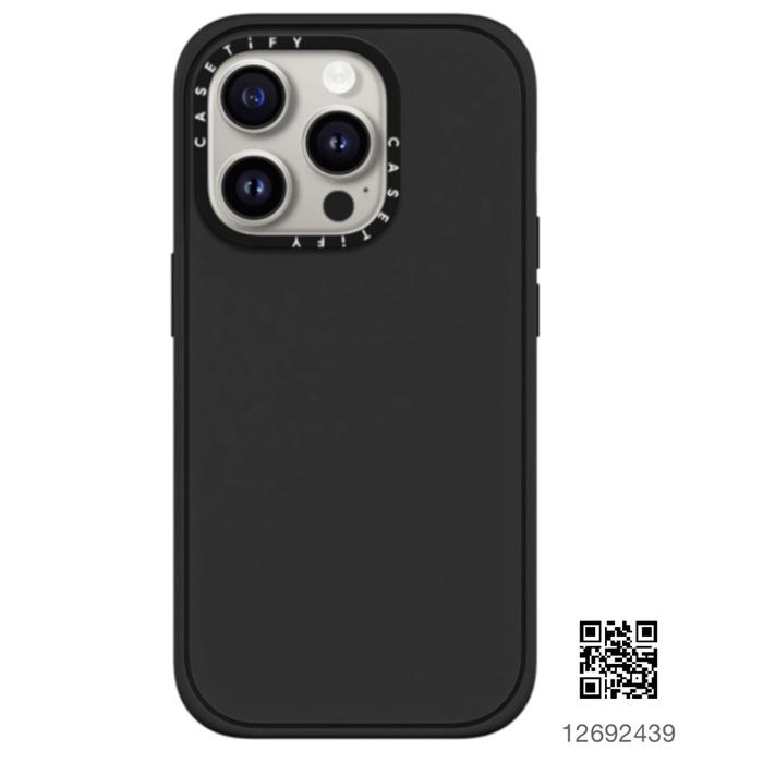 Gambar CASETiFY - Impact Case Magsafe iPhone 15 Pro - Matte Black dari CASETiFY Indonesia undefined Tokopedia