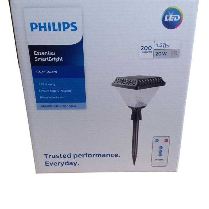 Gambar PHILIPS BGC010 LED2 730 / LAMPU TENAGA SURYA - LED2 S SPIKE  dari BestBright Store undefined Tokopedia