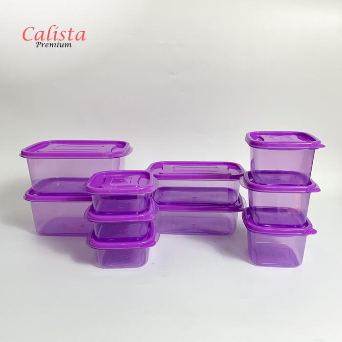 Gambar CALISTA OITA SET 10 PCS TOPLES KULKAS FOOD CONTAINER WADAH PENYIMPANAN - Ungu dari DAPOOR CALISTA undefined Tokopedia