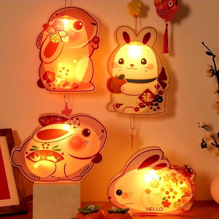 Gambar Lampion Imlek DIY Lampion Tenteng Kado Souvenir Hiasan Imlek Murah - RABBIT RANDOM dari MadisonShop undefined 5 Tokopedia