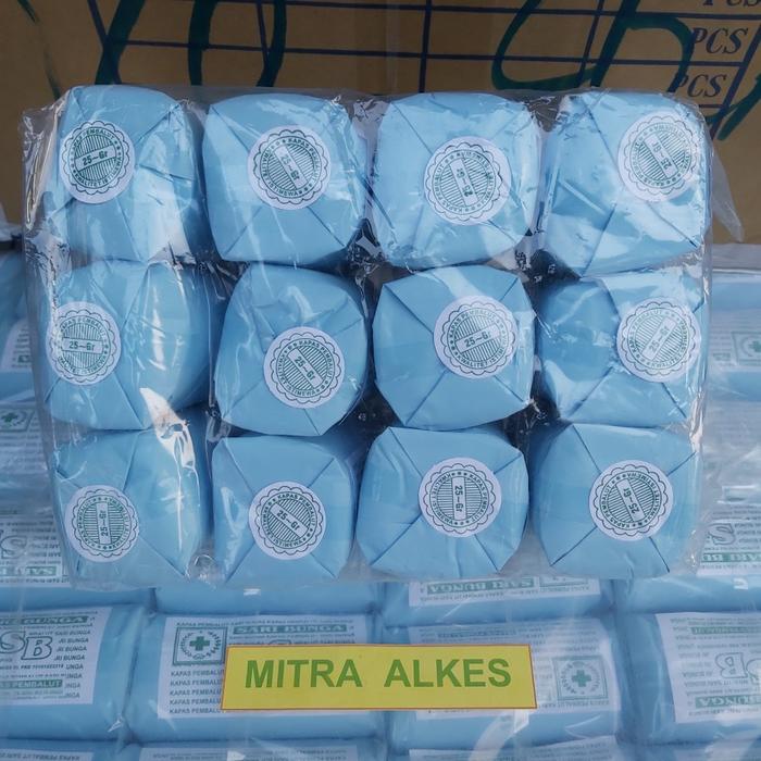 Gambar Kapas Pembalut 25 50 100 250 500 1000 gr gram 1kg Sari Bunga - 25gr / Lusin dari MITRA ALKES undefined Tokopedia