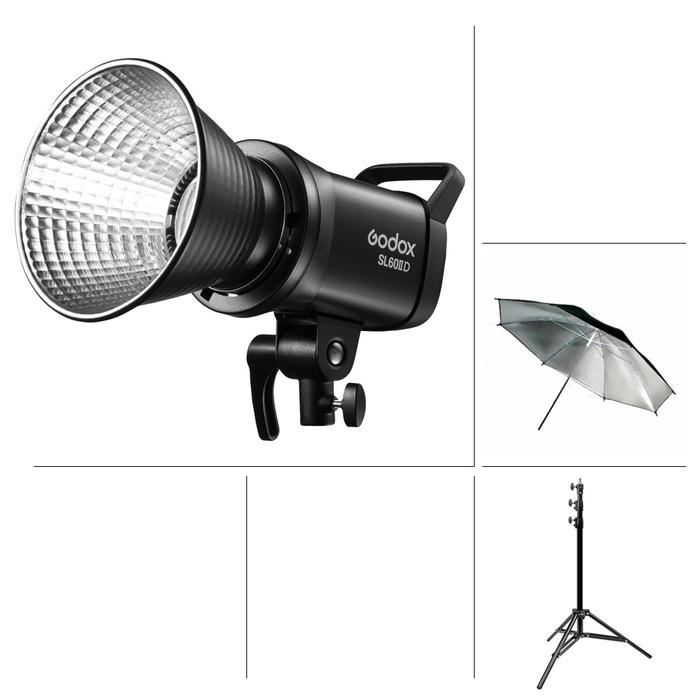 Gambar Godox SL60IID Video Light Softbox Lightstand SL60 II D SL60II SL60W - UNIT ONLY , TANPA TAS  dari Pro Foto Video by PT Sahabat undefined 5 Tokopedia