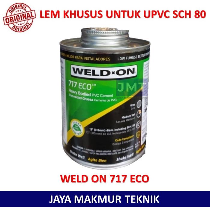 Gambar WELD ON P70 Primer Eco / WELDON 717 Lem Pipa PVC CPVC UPVC SCH80 - Weld On 717 Eco dari Jaya Makmur Teknik undefined Tokopedia