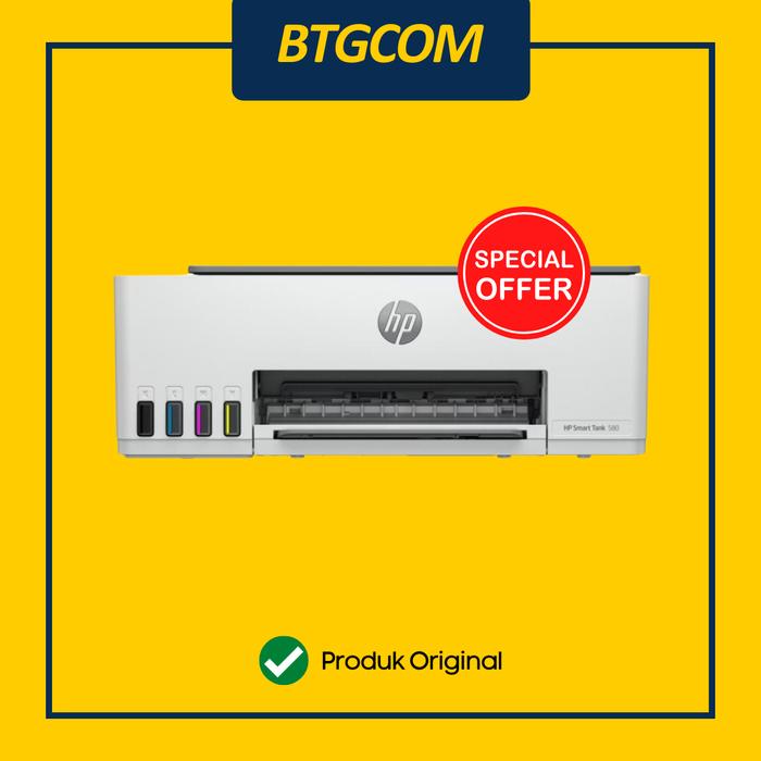 Gambar HP SMART TANK 580 ALL IN ONE PRINT SCAN COPY PSC WIFI PRINTER dari btgcom undefined Tokopedia