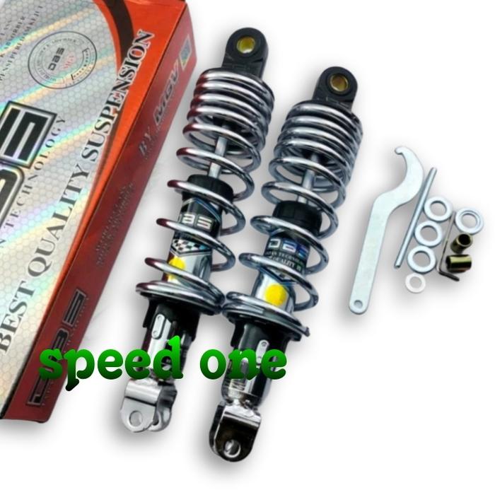 Gambar shock DBS Aerox 280mm 8889 nouvo nmax new aerox 155 Nuvo z - chrome, 280mm dari Bravo speed one undefined Tokopedia