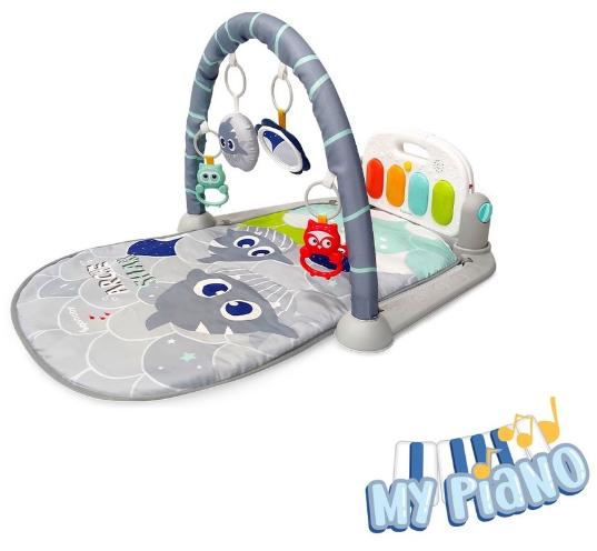 Gambar Playmate Matras Mainan Bayi 3-4-5-6 7 Bulan/Edukatif/Edukasi Anak Bayi - Grey dari GOFREN undefined Tokopedia