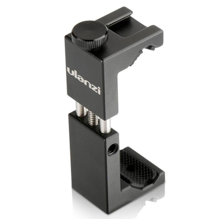 Gambar Ulanzi ST-02S Iron Man Smartphone Phone Holder HP Vlog Tripod Mount - Hitam dari Genesis Camera Surabaya undefined Tokopedia