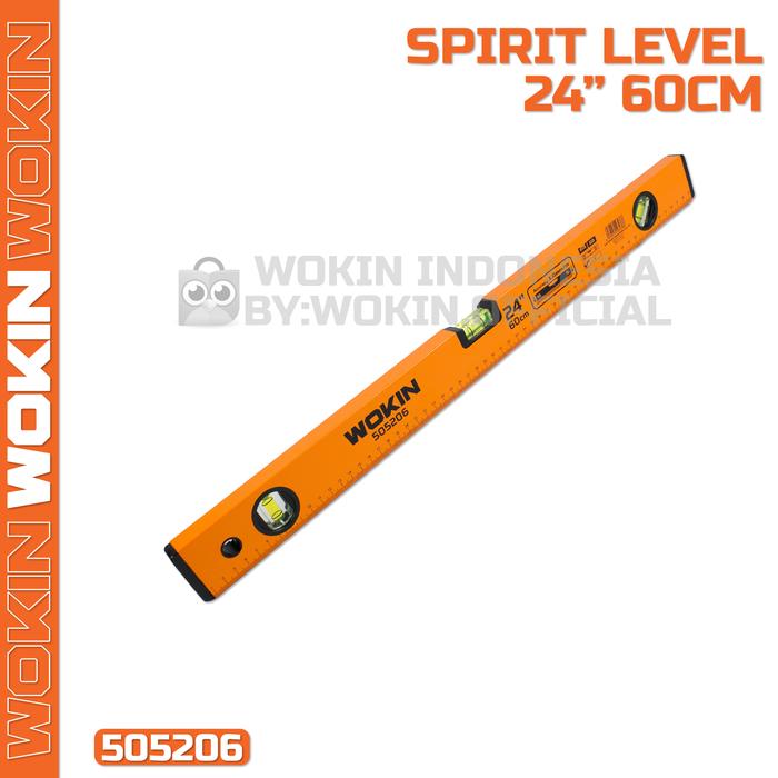 Gambar Spirit Level / Waterpass Aluminiun / Penggaris Wokin - 60 CM dari Wokin Indonesia undefined Tokopedia