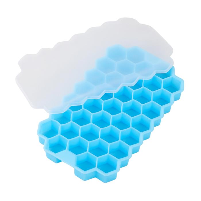 Gambar Cetakan Coklat Es Batu Puding Ice Cube Tray Model Hexagon - Biru Muda dari TerserahLo undefined Tokopedia