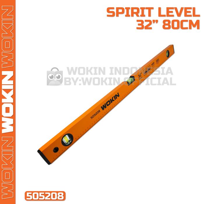 Gambar Spirit Level / Waterpass Aluminiun / Penggaris Wokin - 80 CM dari Wokin Indonesia undefined Tokopedia