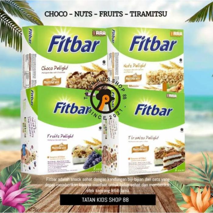 Gambar Fitbar 1 Box Isi 12Pcs Coklat Fruits Delight Tiramisu Distributor - Cheese isi 10 dari Yolanda official-store undefined Tokopedia