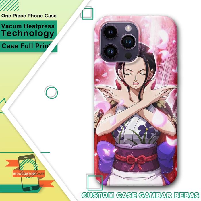 Jual Casing Hard Case iPhone 14 Anime Boa Hancock Nico Robin One Piece — free download