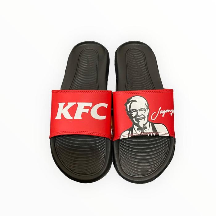 Gambar Sandal jumbo kfc jagonya ayam sandal ukuran besar 44 45 46 47 48 49 - Merah, 48 dari Billionaire Shoes undefined Tokopedia