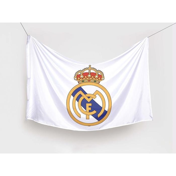Gambar DKW Bendera Football Eropa Keren All Club / Flag Sepak Bola - REAL MADRID, 37 X 60 dari yolandara Store undefined Tokopedia