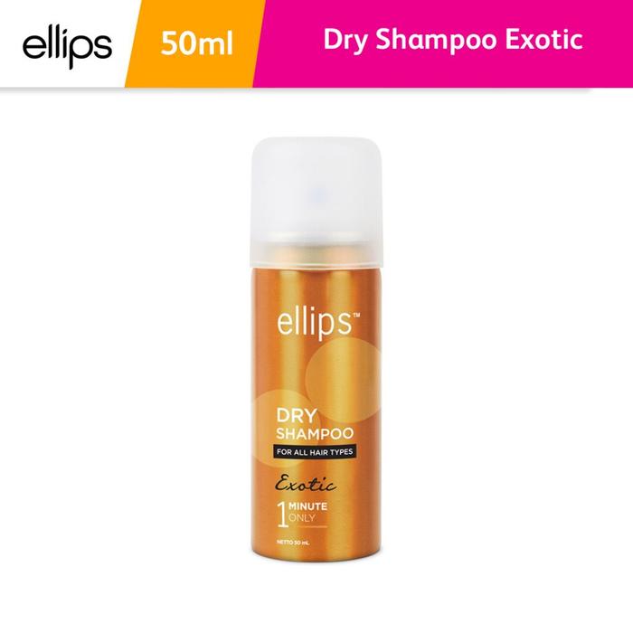Gambar Promo!! Ellips Dry Shampoo Exotic Botol 50ml dari newtokotoko undefined Tokopedia