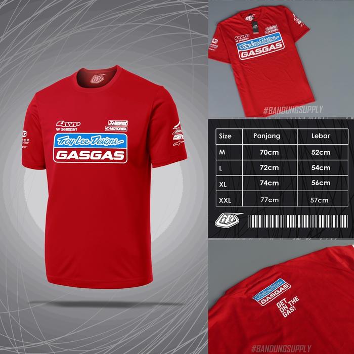 Gambar T-SHIRT TLD GASGAS TEAM (RED) ------------ - Replika | Import Quality - M dari HANNA STORE22 undefined Tokopedia