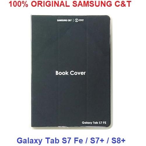 Gambar SAM SUNG CnT Book Cover Galaxy Tab S7 Fe S7+ S8+ Plus Original Cases Casing - Samsung C&T dari Dunia Aksesoris GadGet Kota Administrasi Jakarta Selatan Tokopedia