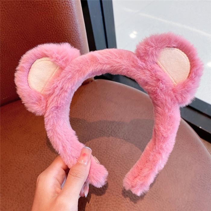 Gambar GTT Bando Karakter Telinga Beruang Lotso Stroberi Aksesoris Rambut - PINK dari Grosir Termurah Tercepat undefined Tokopedia