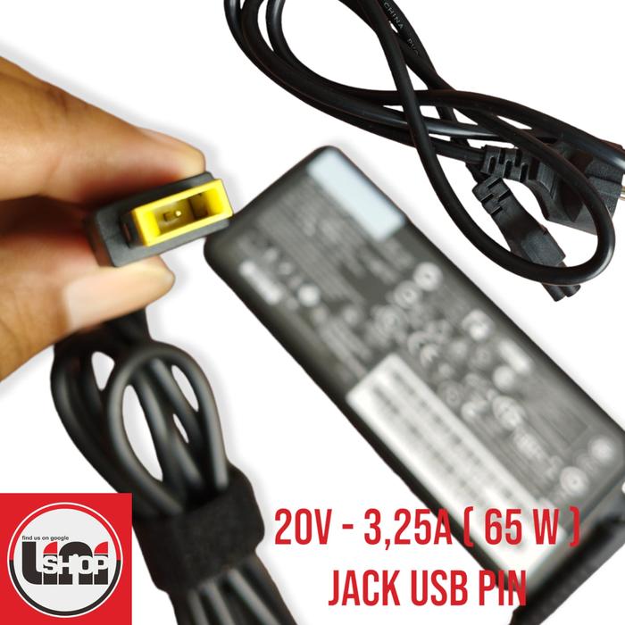 Gambar Kompatibel Adaptor laptop charger lenovo thinkpad all series - JACK USB PIN dari Lini Shop Yogyakarta undefined Tokopedia