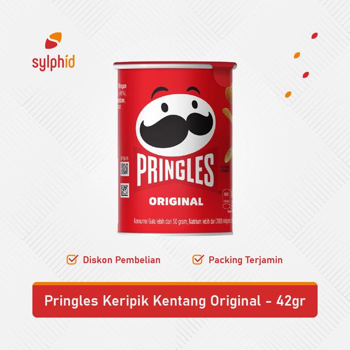 Gambar Pringles Original Keripik Kentang 42 gram / Potato Snack Crisps - 1 pc dari Sylphid Indonesia undefined Tokopedia