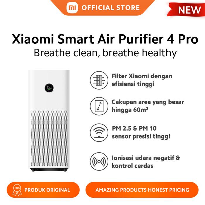 Gambar Xiaomi Official Xiaomi Smart Air Purifier 4 Pro Three-in-one Filter - Air Purifier dari Xiaomi Indonesia undefined Tokopedia