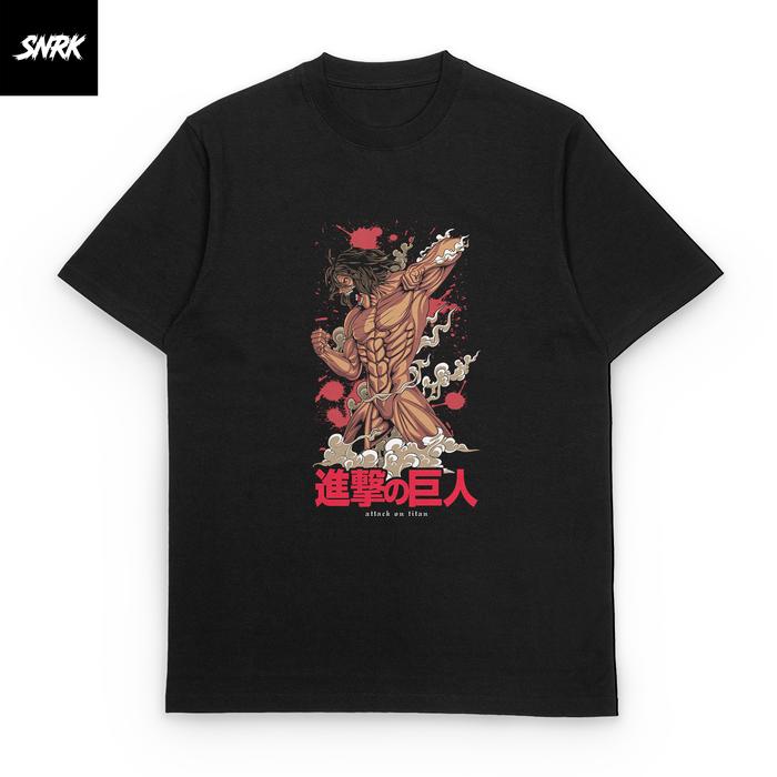 Jual Kaos Shingeki no Kyojin 001 Manga Baju Anime T-shirt Pria