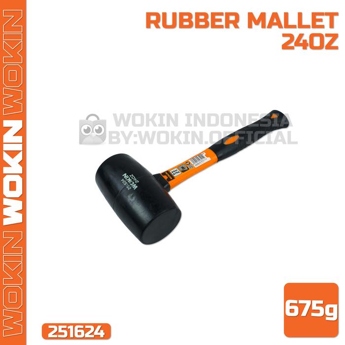 Gambar Rubber Mallet / Palu Karet Wokin - 675g dari Wokin Indonesia undefined Tokopedia